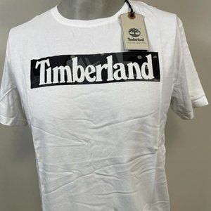 TIMBERLAND MEN'S FADED LINEAR LOGO T-SHIRT A1LMR-H79 SIZES: L & XL